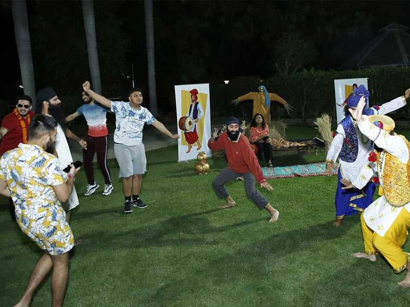 Folk Dance @ Kailash Farms Earthen Life, Hoshiarpur